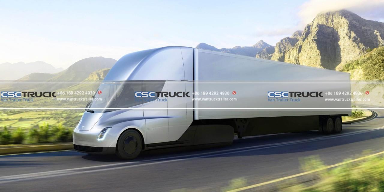 Electric and Hybrid Van and Trailer Truck