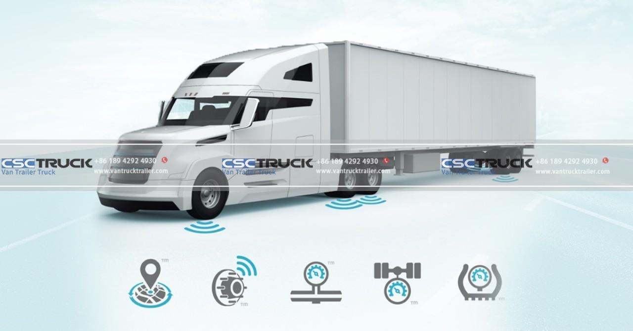 Telematics System Van and Trailer Truck