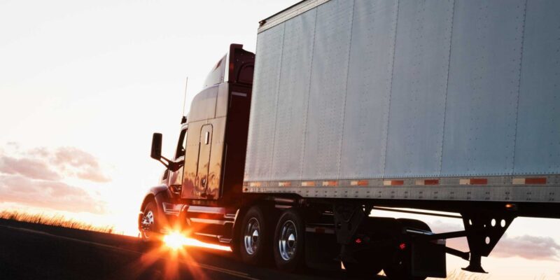 Van and Trailer Truck (2)