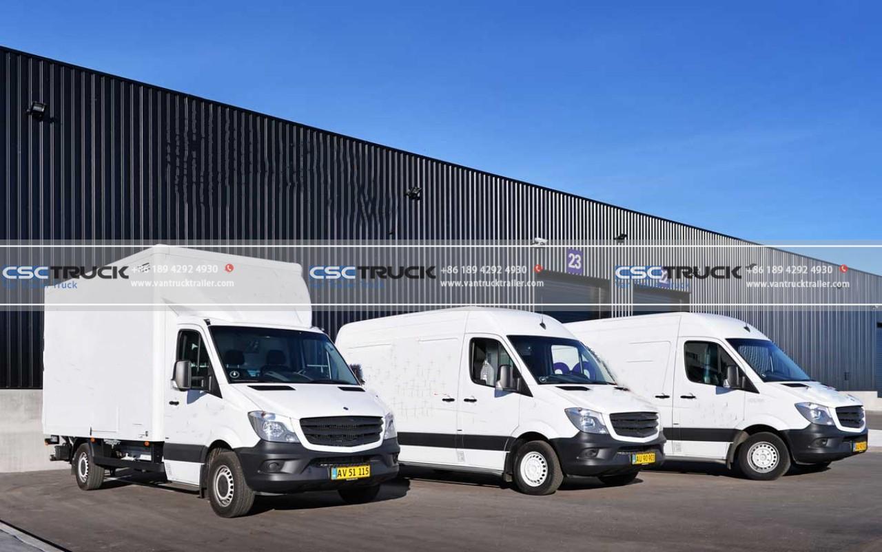 Van truck Retail and E-commerce