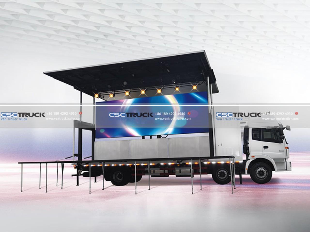 Mobile Stage Truck Setup (7)