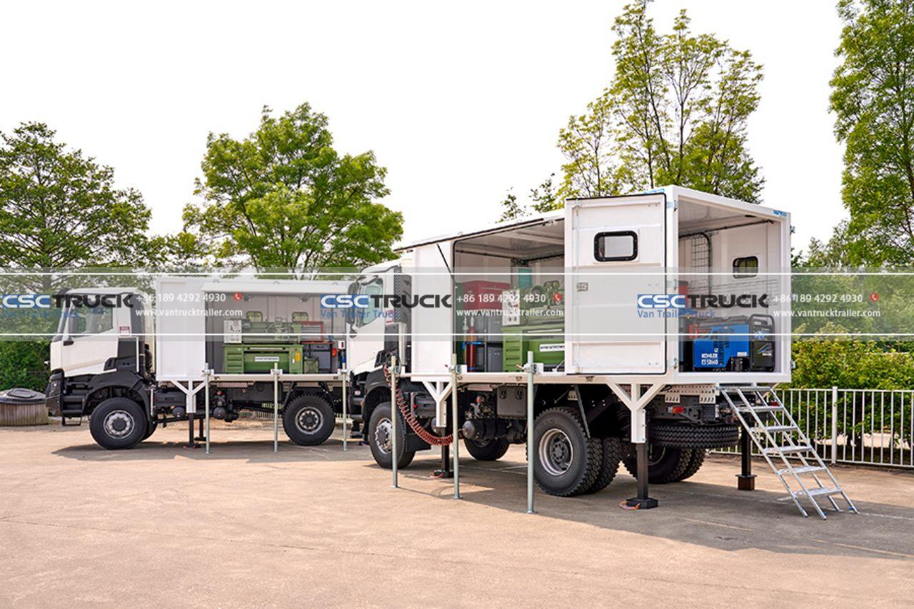 Mobile workshop truck