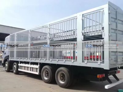 100 Ton Cattle Trailer Livestock Transportation Trailer