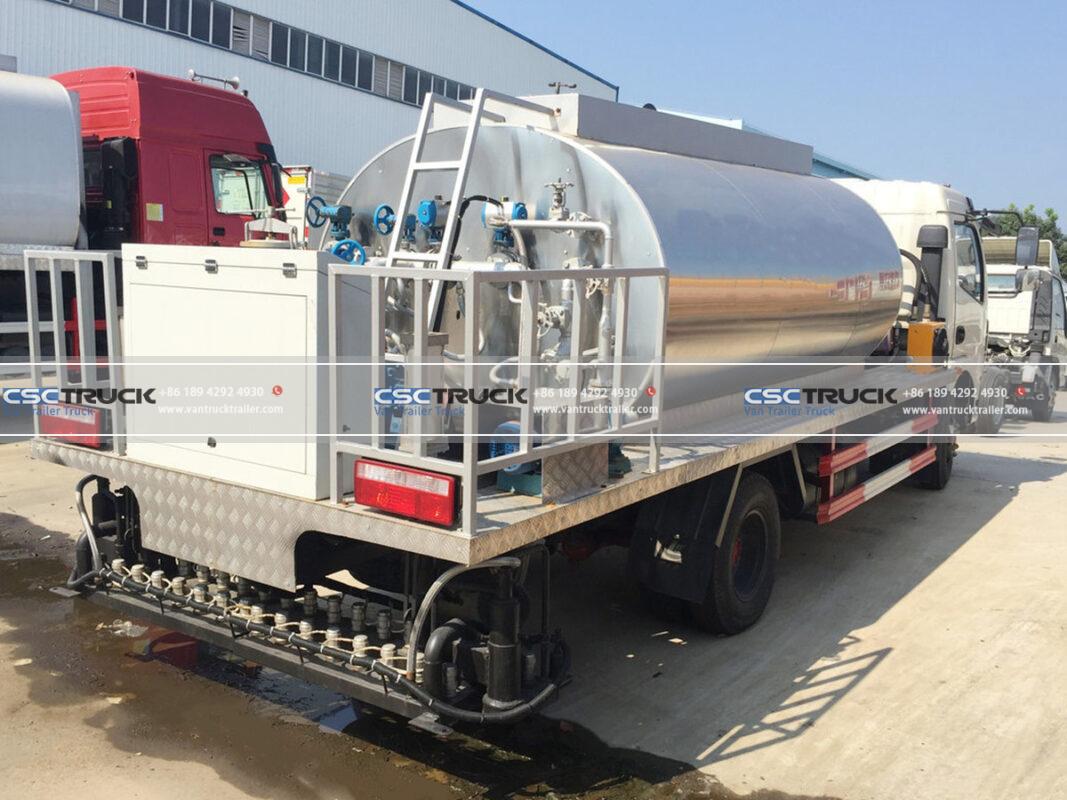 DONGFENG 6 Ton Asphalt Distributor Truck Body Side