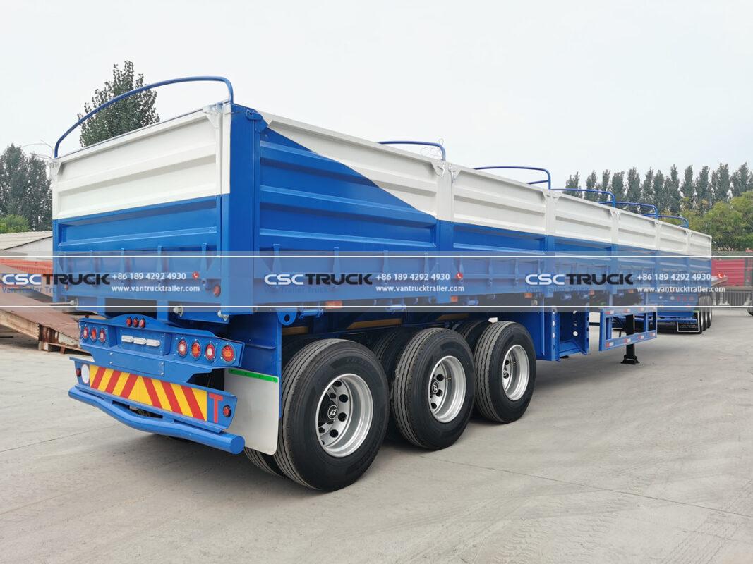 Dropsides Cargo Trailer Delivery to Paraguay Streamlines Transport Operations