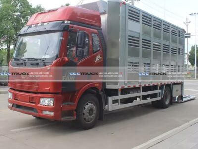 FAW 46 CBM Livestock Transport Truck Front