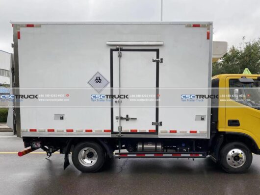 Foton 6 Meter Medical Waste Transfer Truck Box