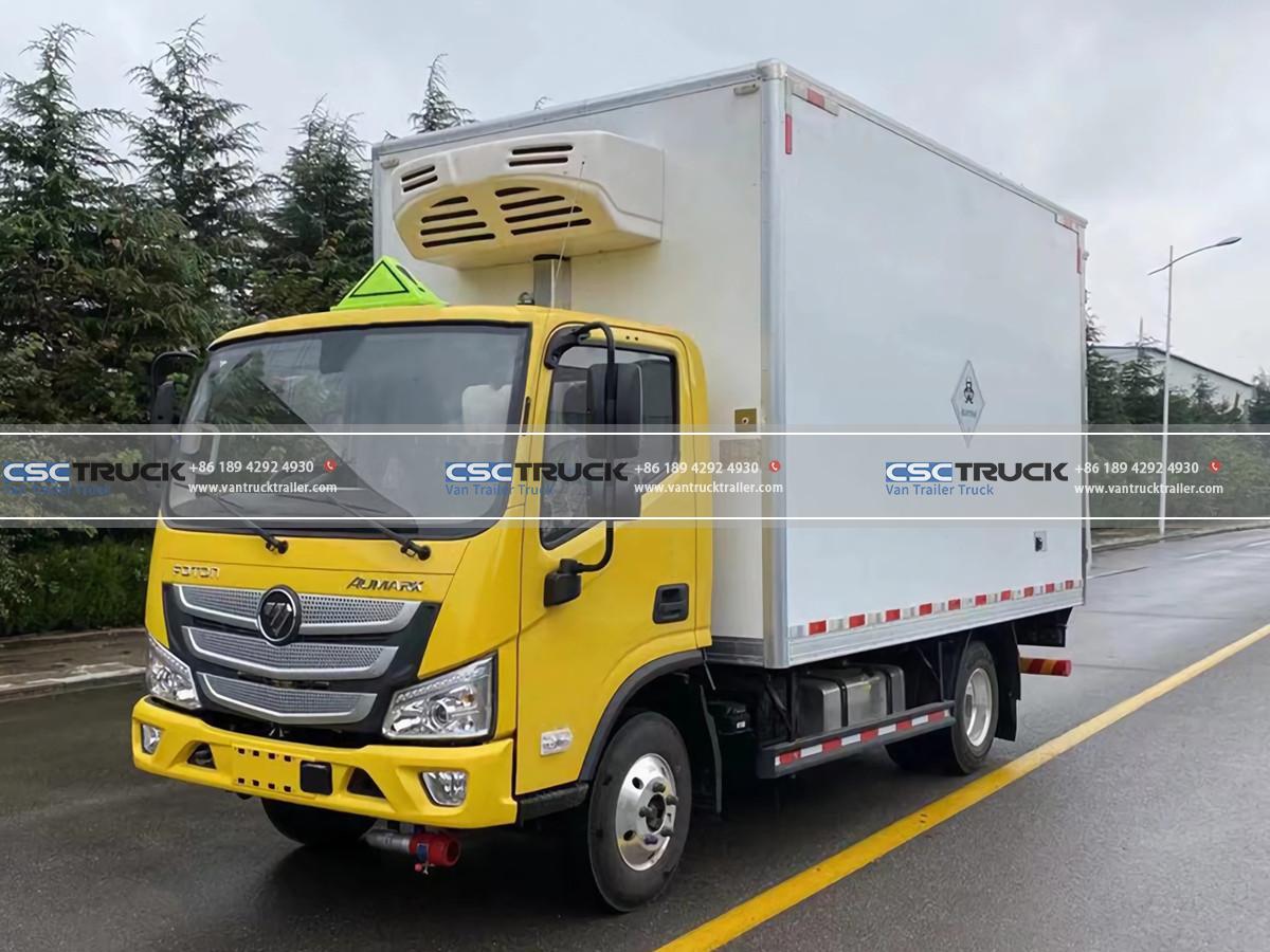 Foton 6 Meter Medical Waste Transfer Truck Side Foton 6 Meter Medical Waste Transfer Truck Side