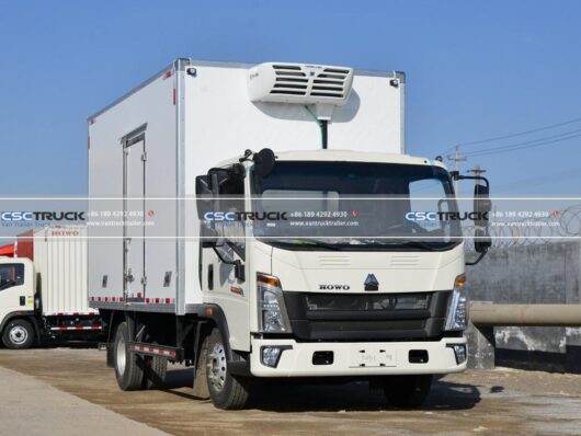 HOWO 4 Meter Refrigerator Truck