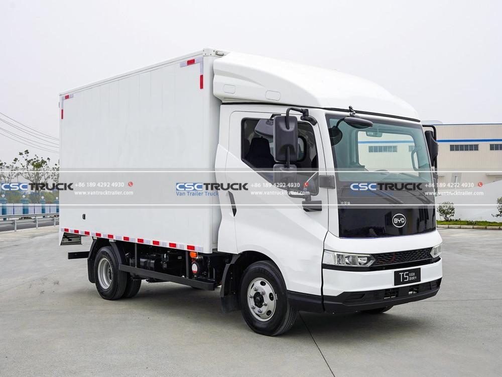 BYD Electric 18 Dry Van Cargo Truck BYD Electric 18 Dry Van Cargo Truck