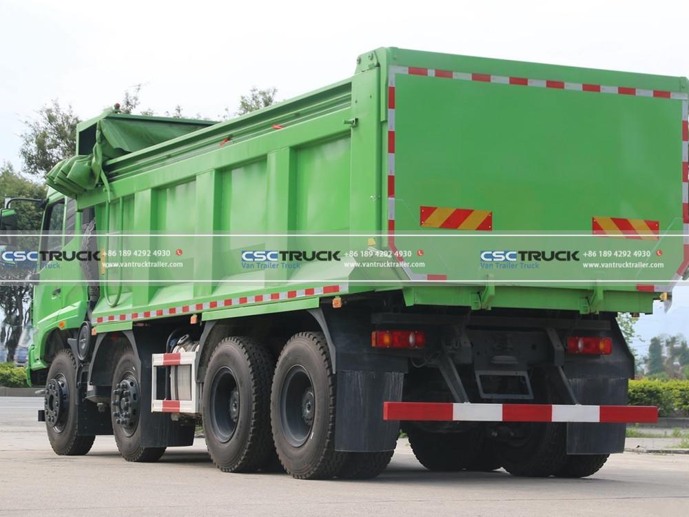 DONGFENG 19 Ton Construction Dump Truck Back View DONGFENG 19 Ton Construction Dump Truck Back View