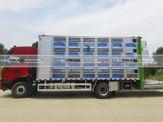 DONGFENG 7 Meter Livestock Poultry Transport Truck Upper