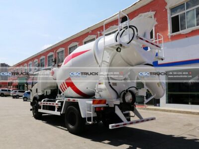 Dayun 3 CBM Construction Mixer Truck Back