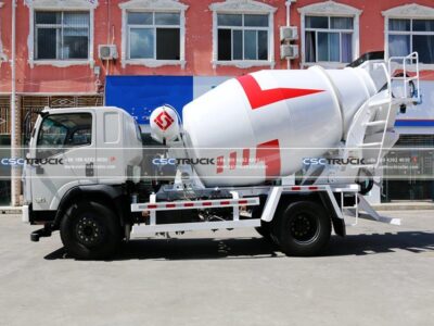 Dayun 3 CBM Construction Mixer Truck Upper