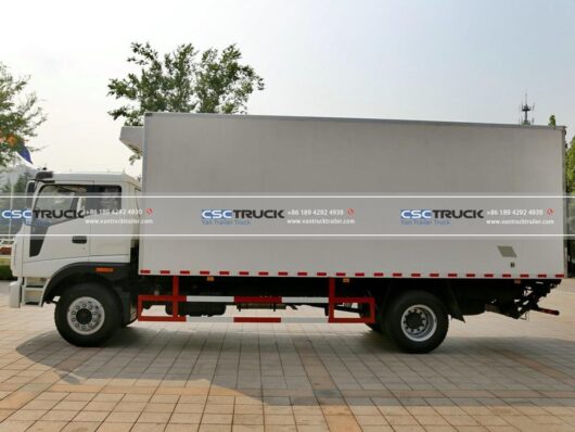 Foton 10 Meter Refrigerated Box Truck Body