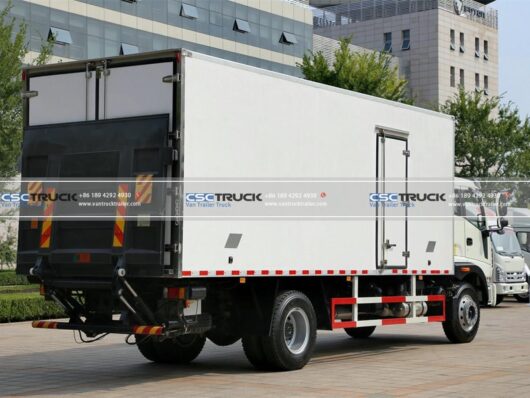 Foton 10 Meter Refrigerated Box Truck Side Back