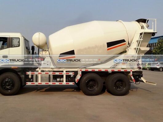 Foton 5 CBM Construction Mixer Truck Upper