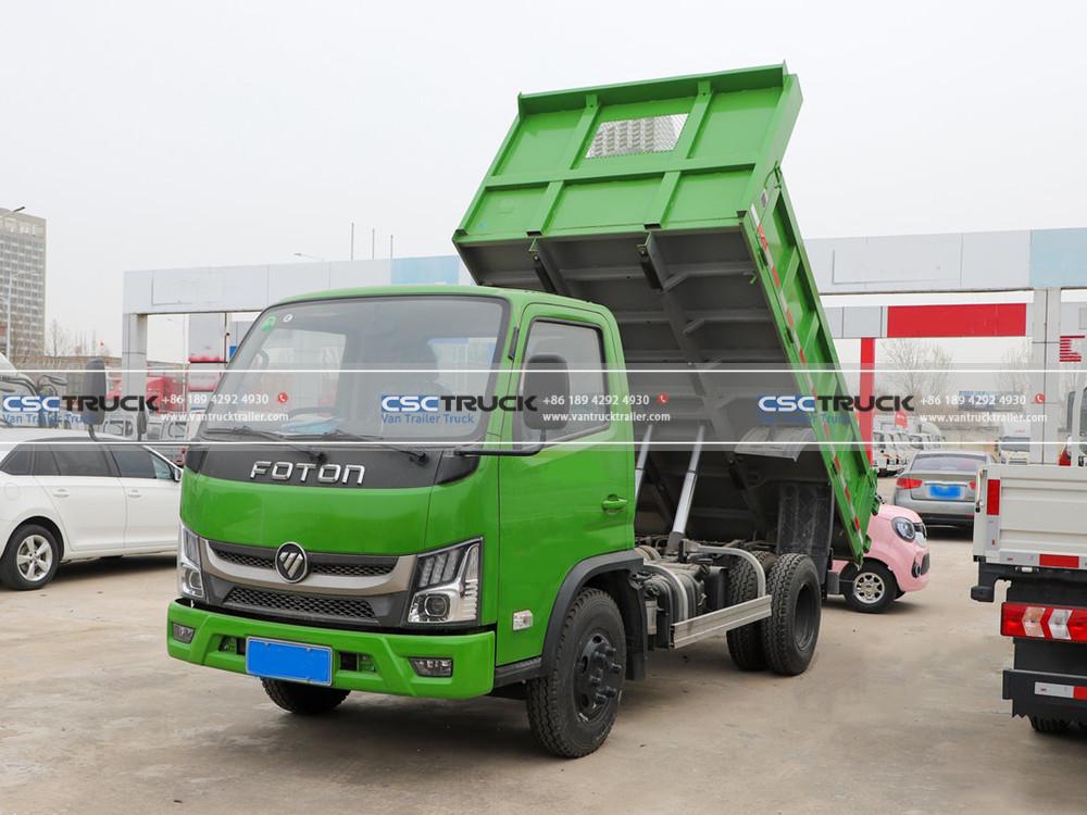 Foton 5 Ton Construction Dump Truck Side Foton 5 Ton Construction Dump Truck Side