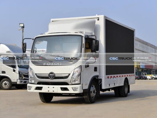 Foton 6 Meter Mobile LED Advertising Truck Side