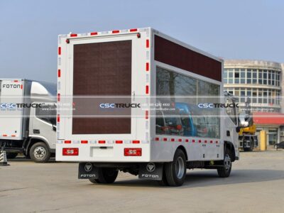 Foton 6 Meter Mobile LED Advertising Truck Side Left