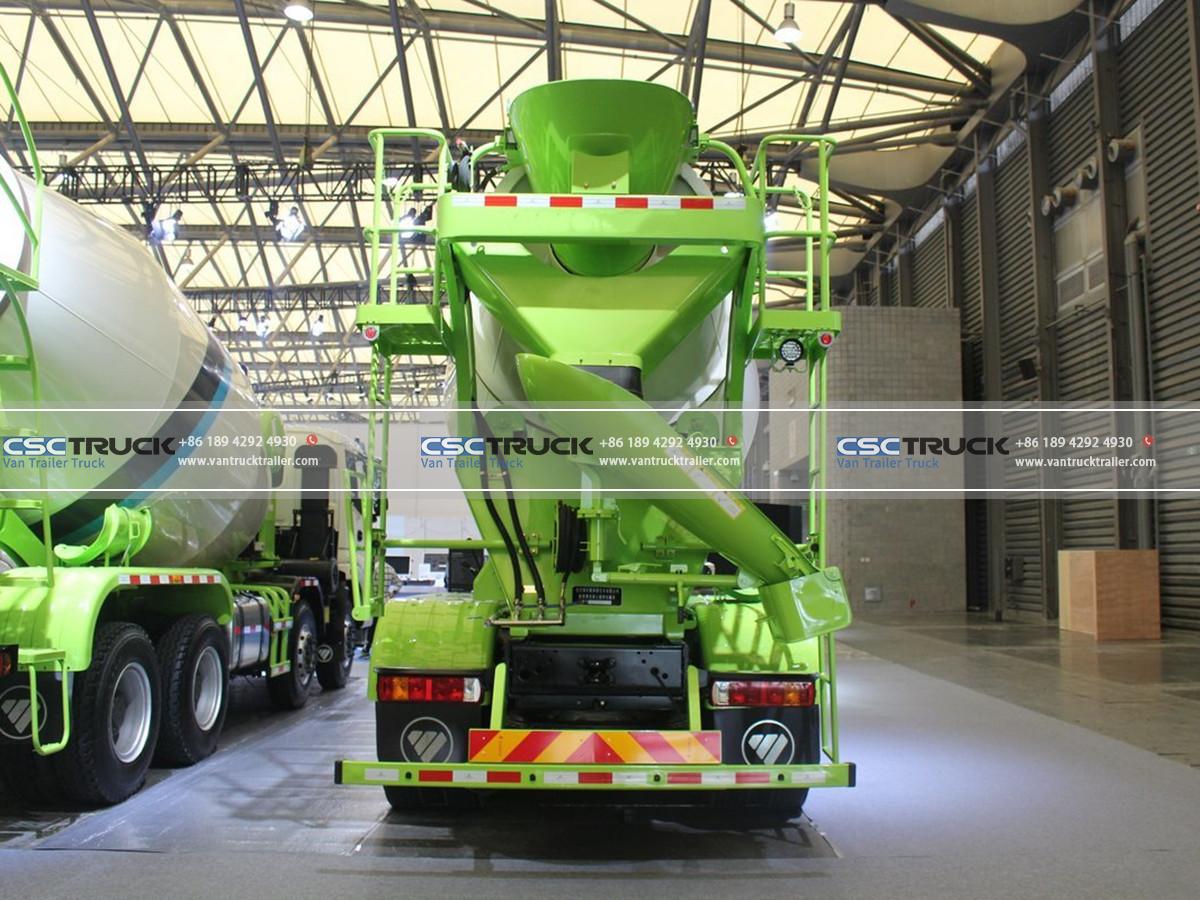 Foton 8 CBM Concrete Mixer Truck Back Upper Foton 8 CBM Concrete Mixer Truck Back Upper
