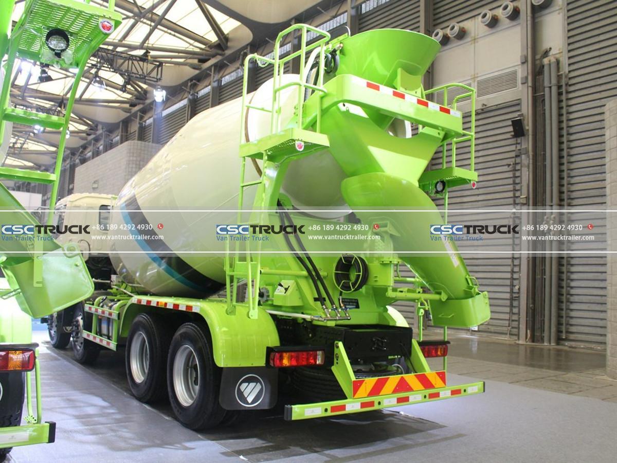 Foton 8 CBM Concrete Mixer Truck Back Foton 8 CBM Concrete Mixer Truck Back
