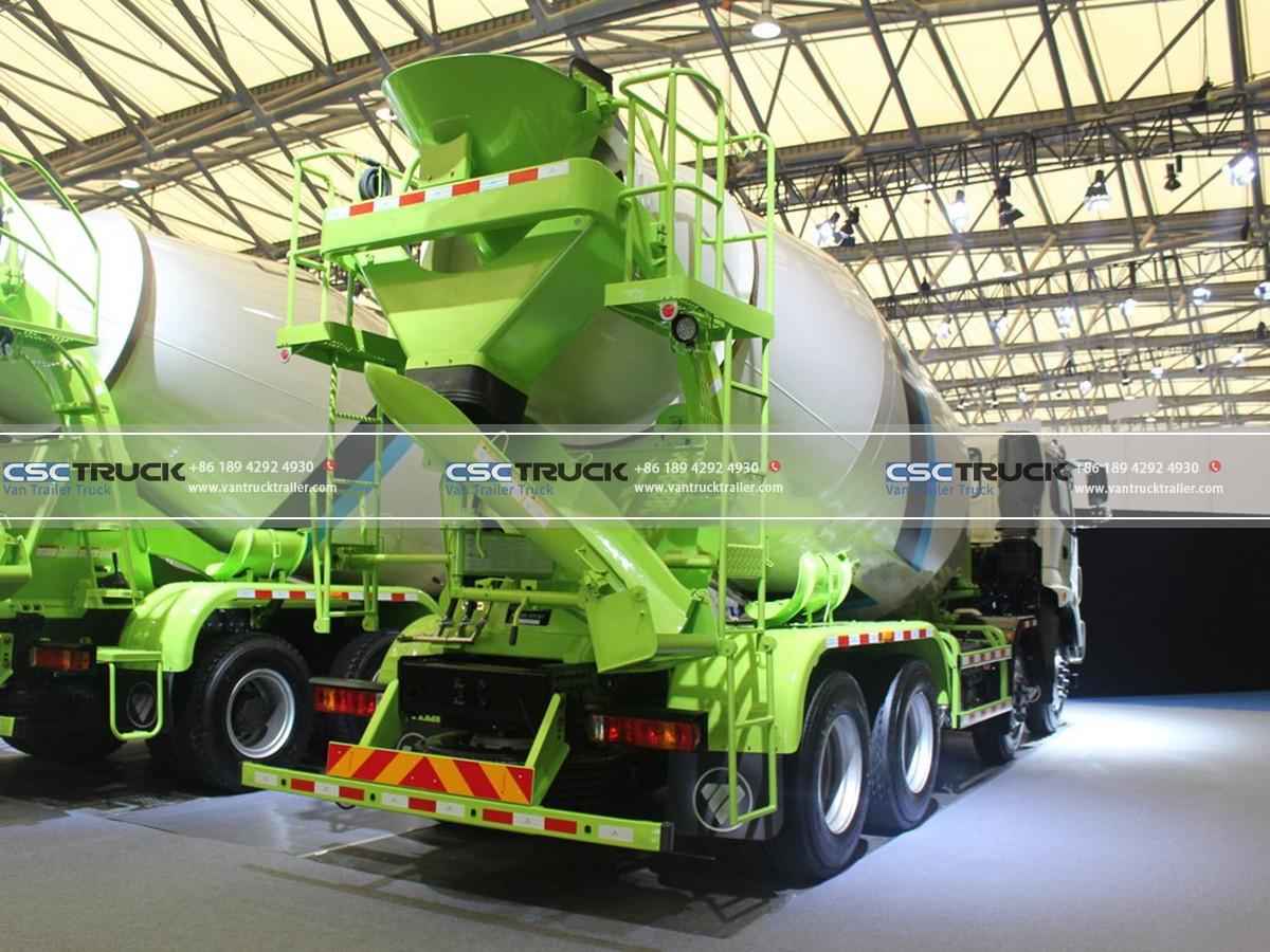 Foton 8 CBM Concrete Mixer Truck Side Back Foton 8 CBM Concrete Mixer Truck Side Back