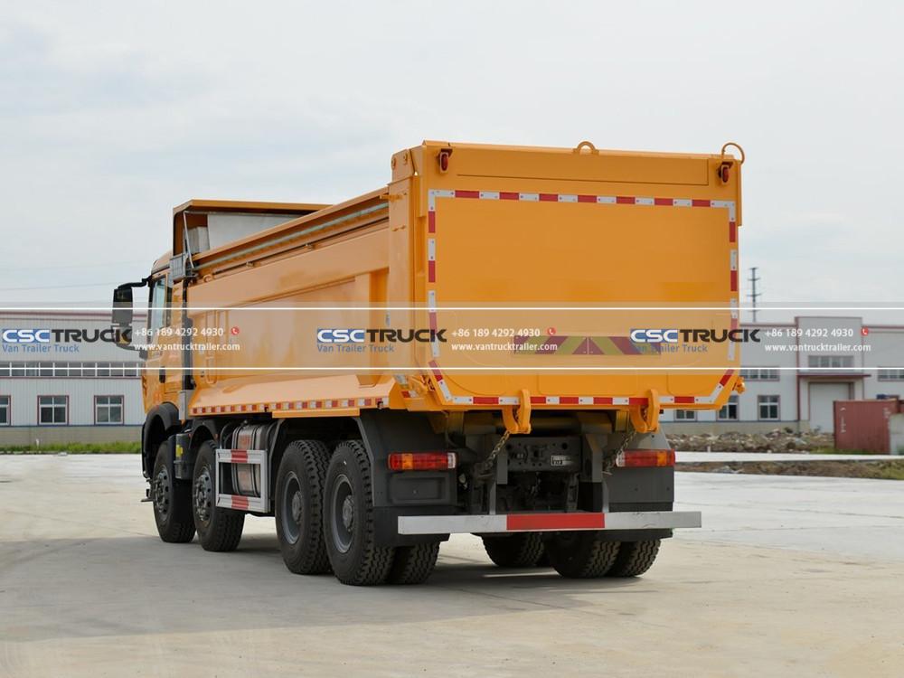 HOWO 16 Ton Construction Dump Truck Back