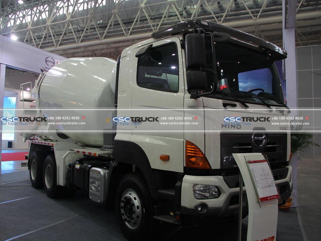 Hino 6 CBM Concrete Mixer Truck Left Hino 6 CBM Concrete Mixer Truck Left