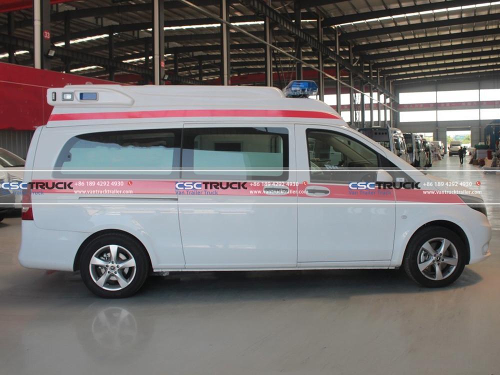 Mercedes Benz Patient Transport Medical Rescue Van Ambulance Body
