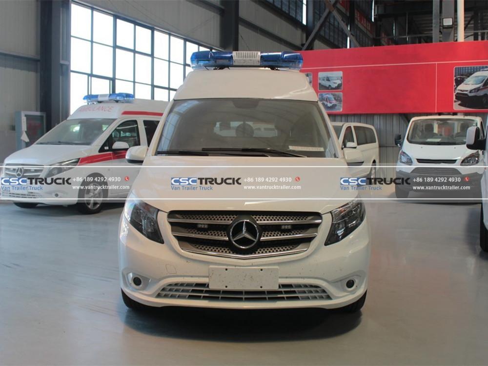 Mercedes Benz Patient Transport Medical Rescue Van Ambulance Front Mercedes Benz Patient Transport Medical Rescue Van Ambulance Front