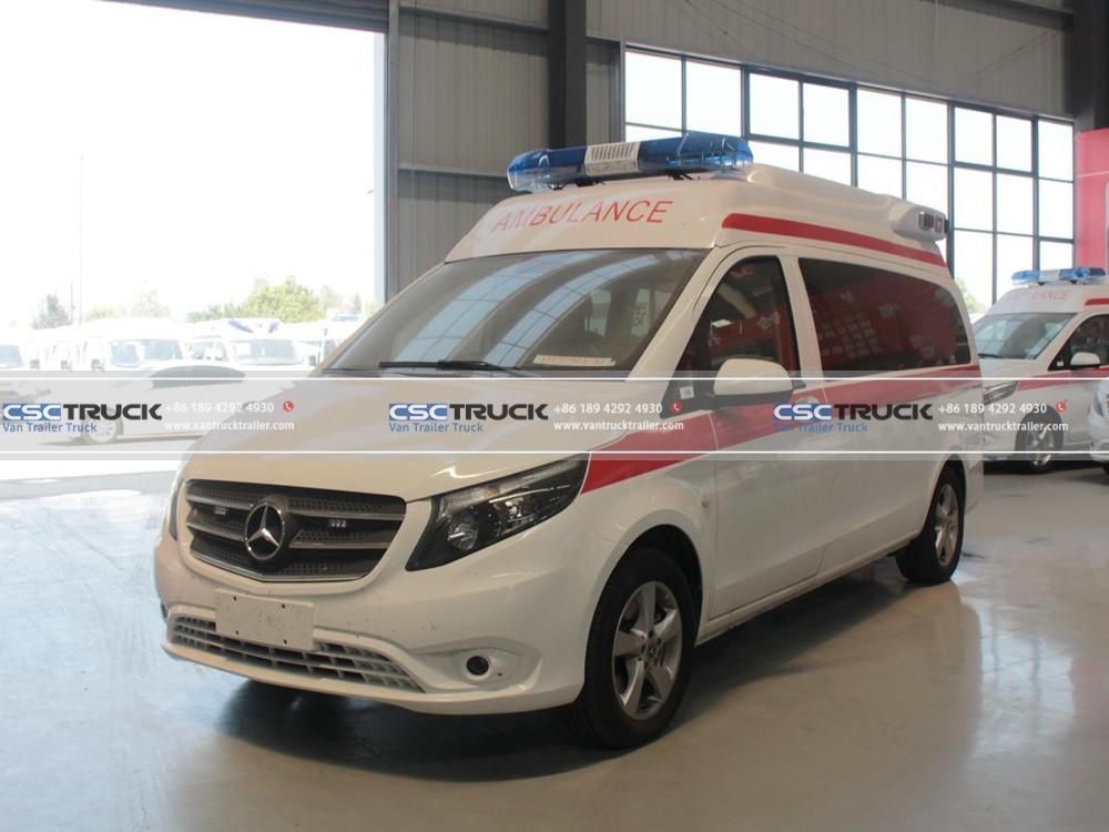 Mercedes Benz Patient Transport Medical Rescue Van Ambulance Side Mercedes Benz Patient Transport Medical Rescue Van Ambulance Side