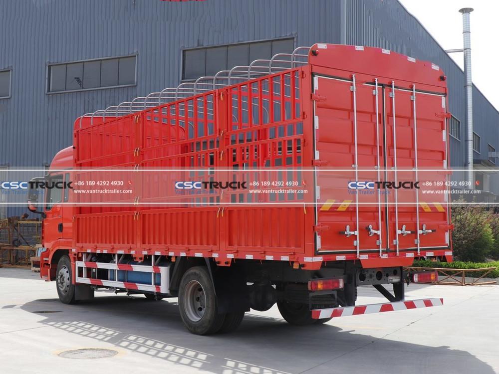 SINOTRUK 8 Meter Caged Box Cargo Truck Body