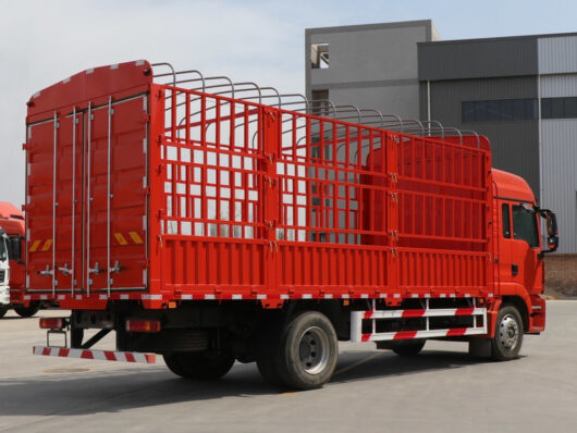 SINOTRUK 8 Meter Caged Box Cargo Truck View