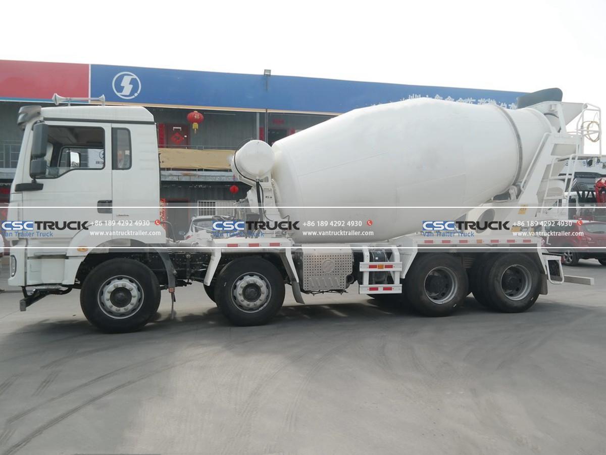 Shacman 8 CBM Concrete Mixer Truck Body Shacman 8 CBM Concrete Mixer Truck Body