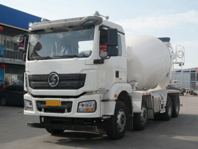 Shacman 8 CBM Concrete Mixer Truck Left