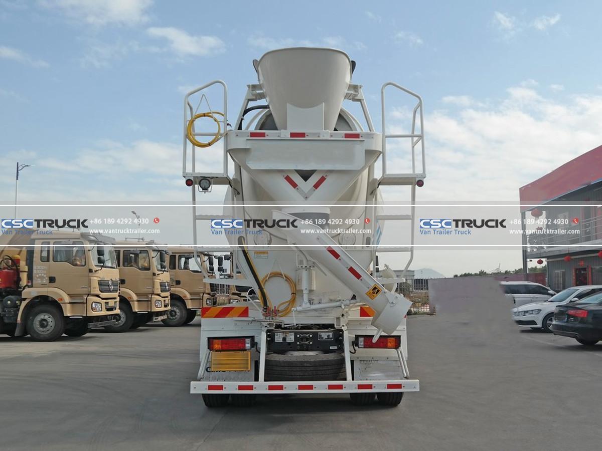 Shacman 8 CBM Concrete Mixer Truck Very Back Shacman 8 CBM Concrete Mixer Truck Very Back