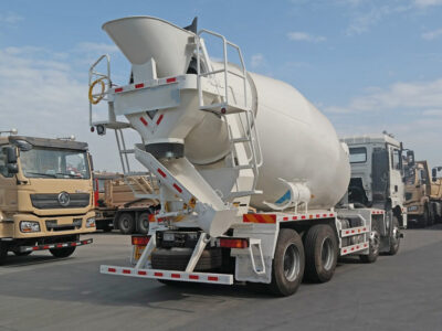 Shacman 8 CBM Concrete Mixer Truck upper