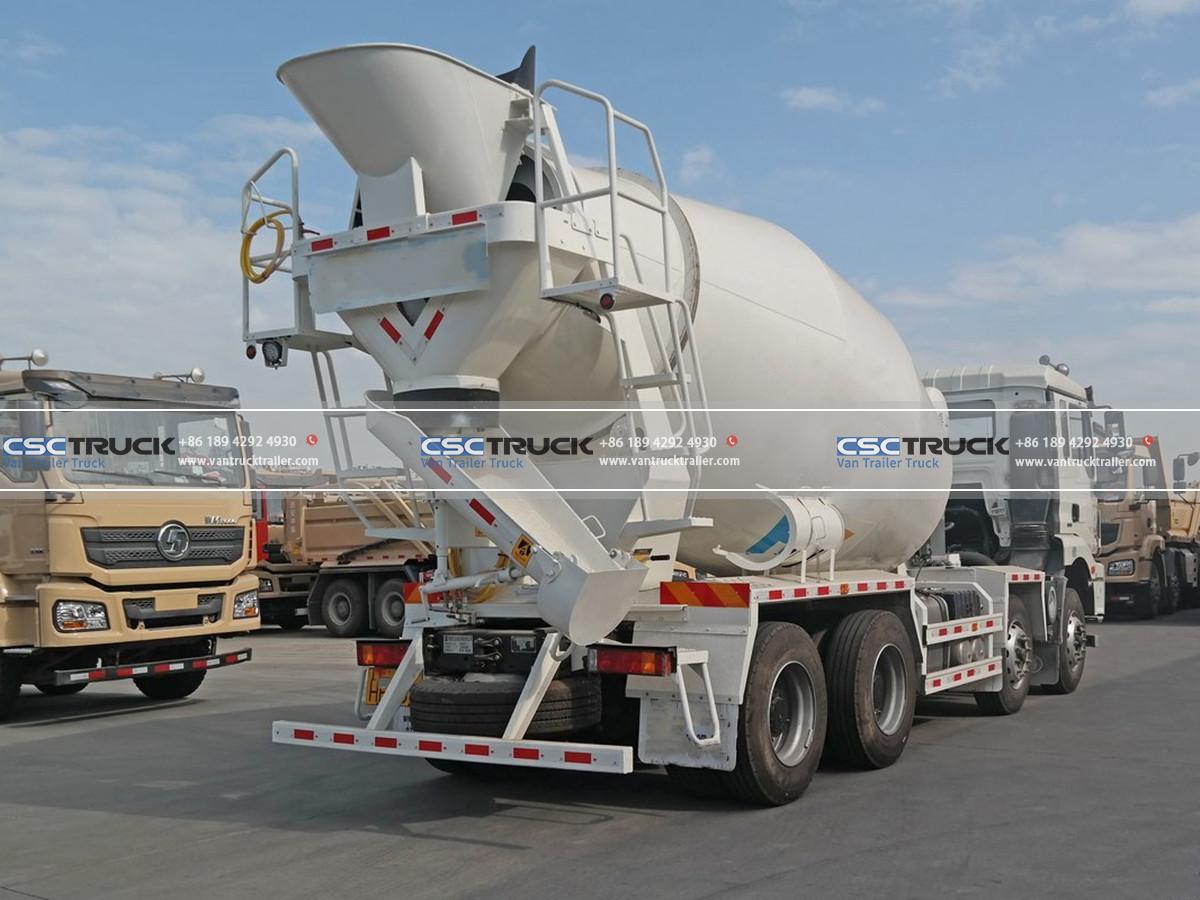 Shacman 8 CBM Concrete Mixer Truck upper Shacman 8 CBM Concrete Mixer Truck upper