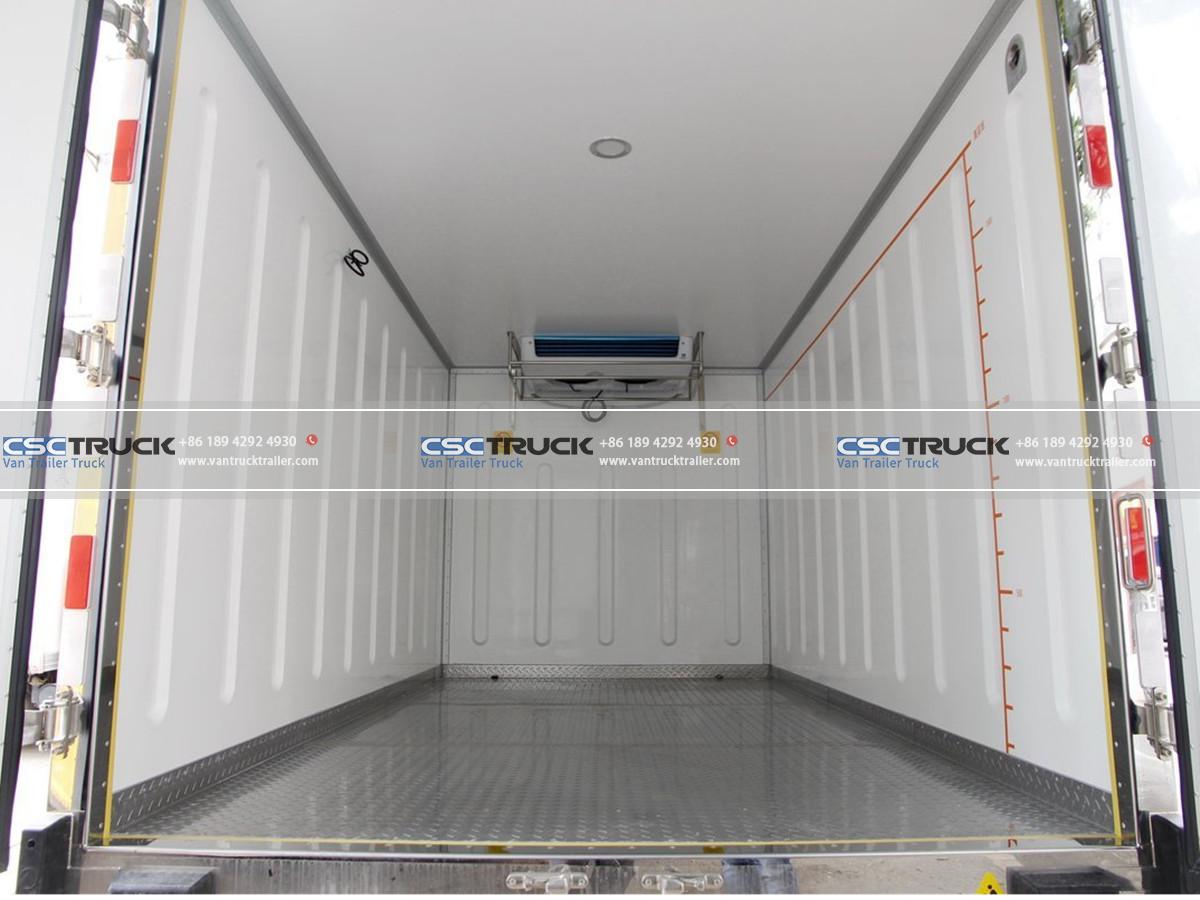 Shacman Electric 5 Meter Refrigerated Box Truck Body Inside Shacman Electric 5 Meter Refrigerated Box Truck Body Inside