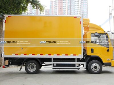 Shacman Electric 5 Meter Refrigerated Box Truck Upper Body