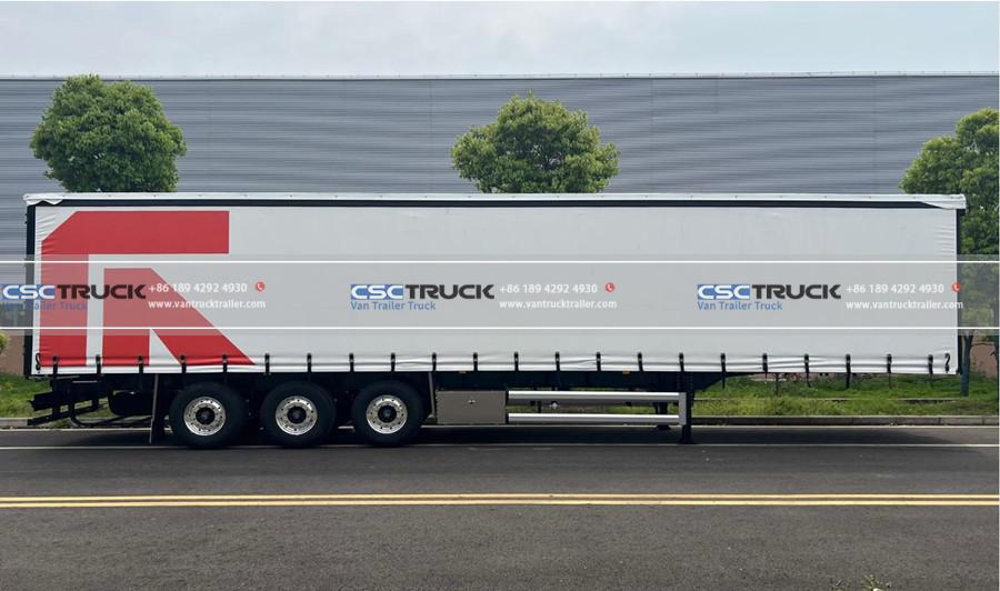 CSCTRUCK 40 Ton Side Curtain Trailer Body CSCTRUCK 40 Ton Side Curtain Trailer Body