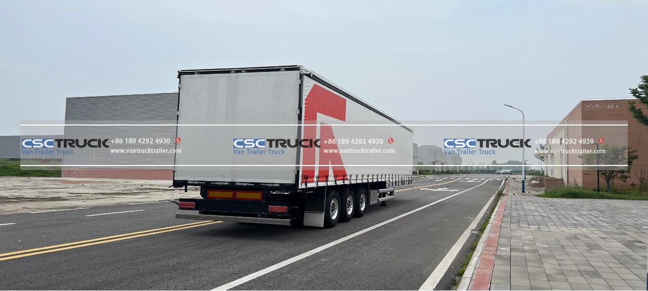 CSCTRUCK 40 Ton Side Curtain Trailer Side CSCTRUCK 40 Ton Side Curtain Trailer Side