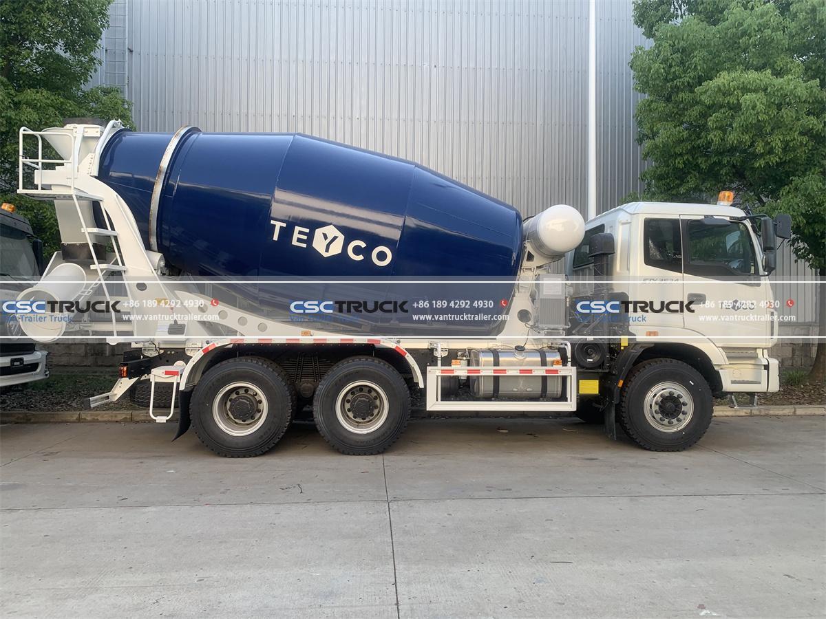 FOTON 10.3 Meter Mixer Truck Body FOTON 10.3 Meter Mixer Truck Body