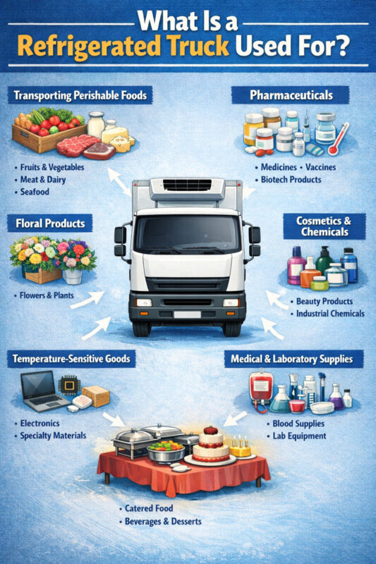 What Is a Refrigerated Truck Used For