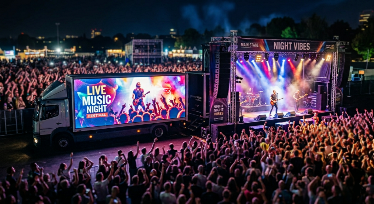 Mobile LED truck