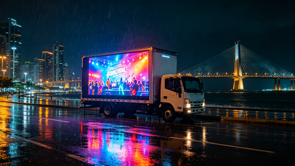 mobile LED truck