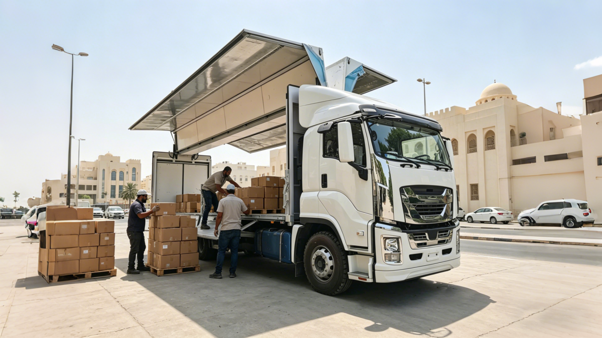 Wing body truck