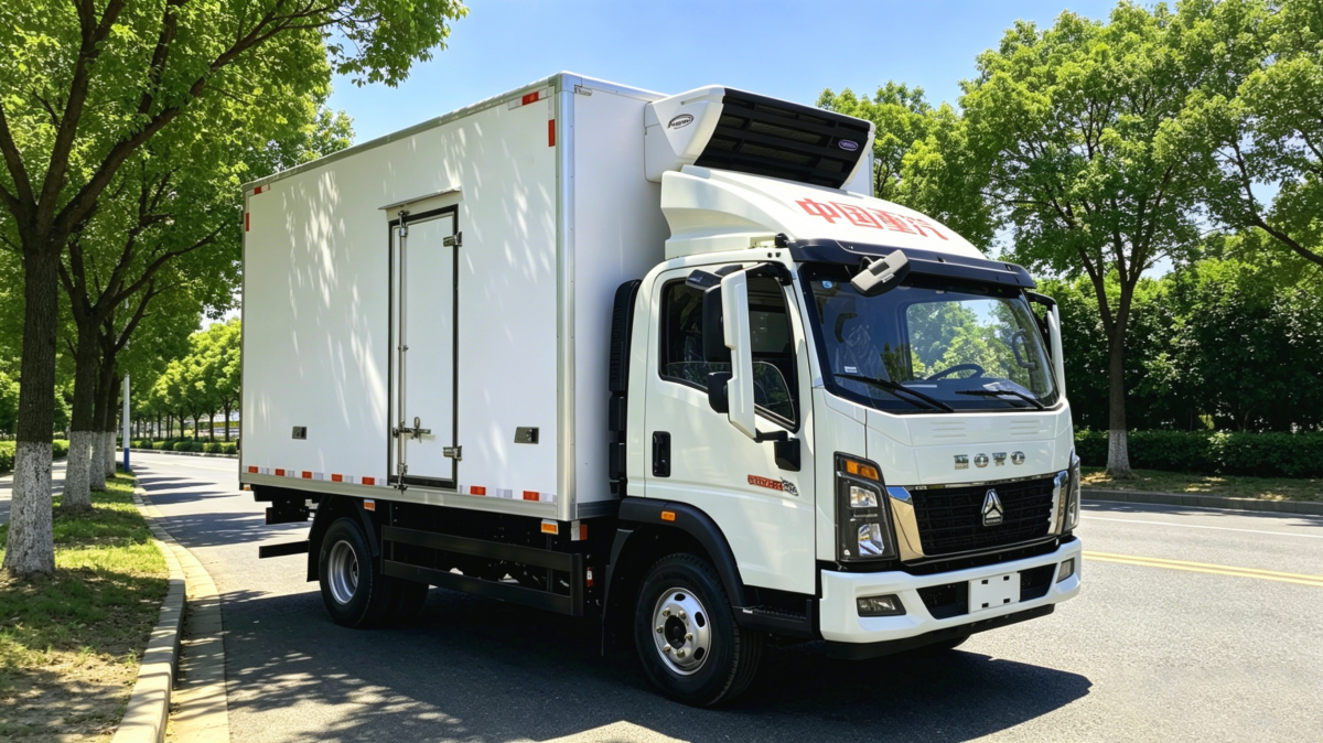 refrigerated truck