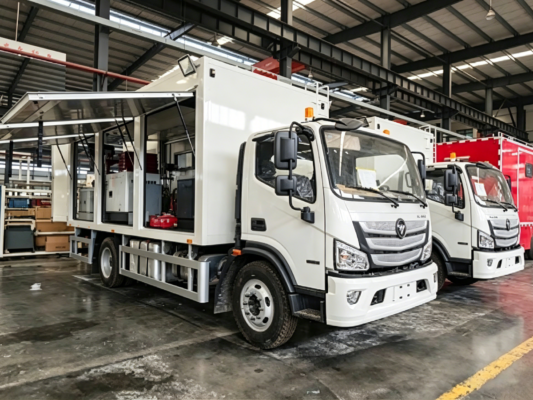 FOTON 4×2 Mobile Maintenance Truck